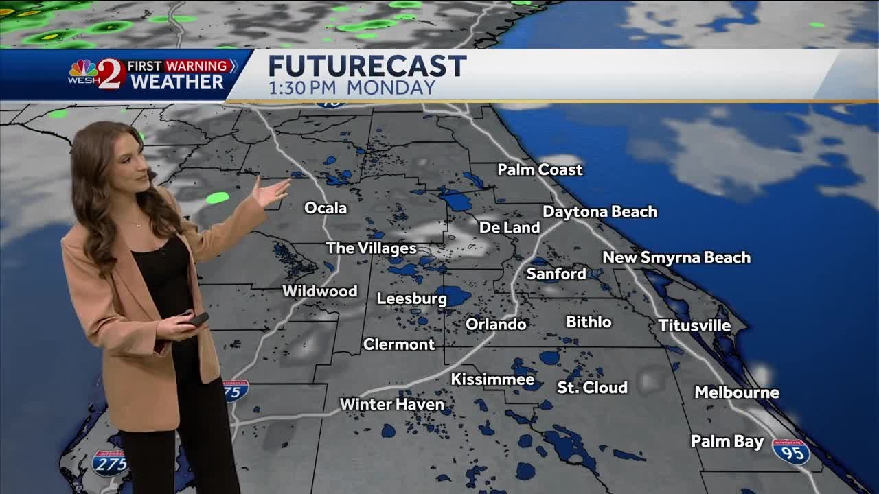 Heat and humidity Monday with rain chances in Central Florida | March 31 forecast
