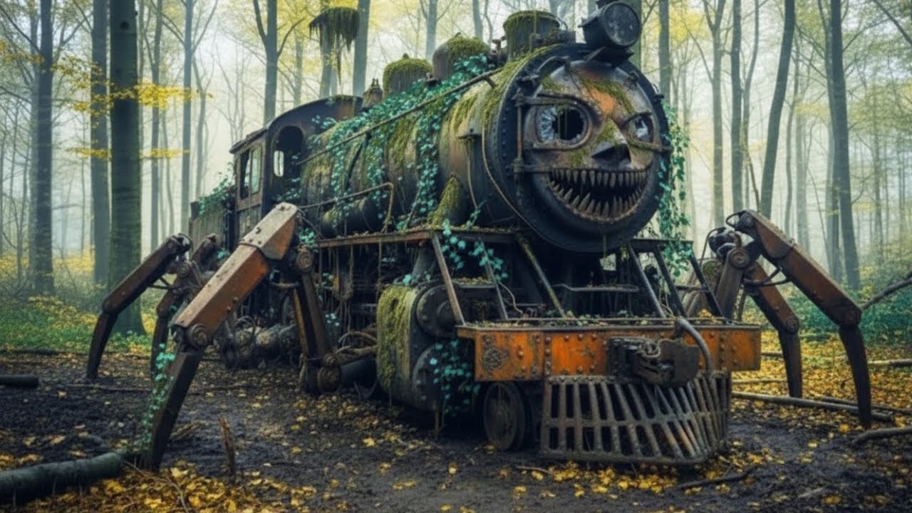 ASMR Car Restoration! Restoring the Cursed Choo-Choo Charles Train in the Forest