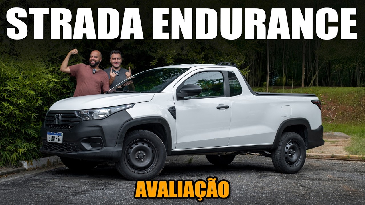 FIAT STRADA ENDURANCE, a versão para trabalho da picape mais vendida do Brasil!