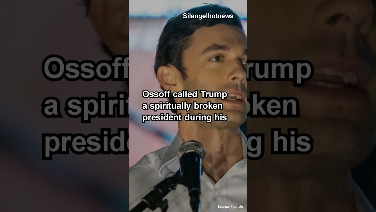 Senator Jon Ossoff&rsquo;s Viral Speech Sparks 2028 Front Runner Talk #news