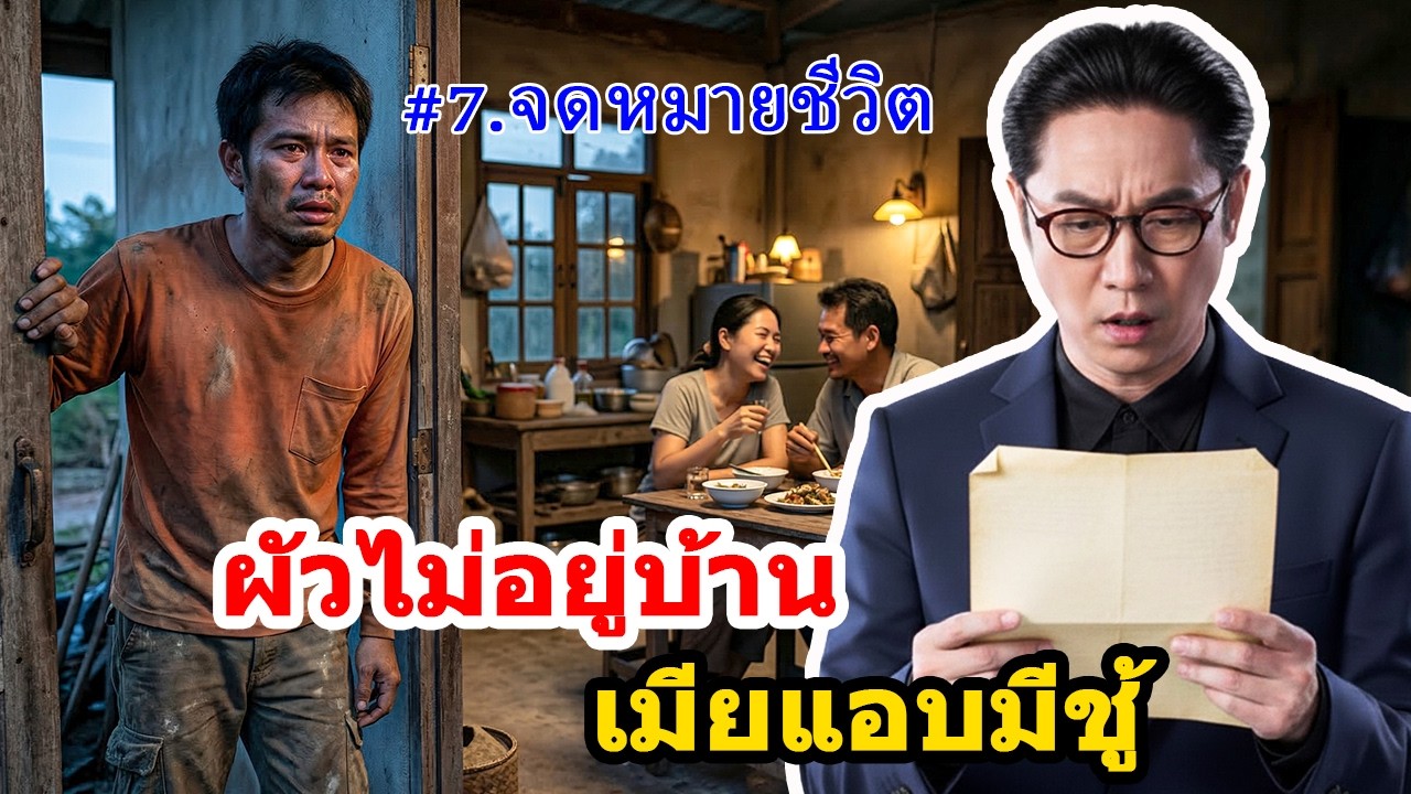 สามีกลับจากทำงานไกล เจอภรรยาสนิทกับเพื่อนบ้าน ขณะพ่อนอนป่วยอยู่ในบ้าน - หนึ่งจดหมายต่อวัน