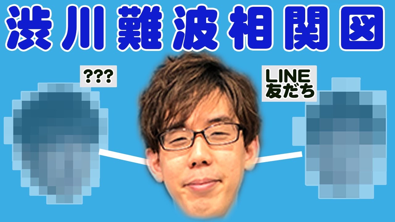 【相関図】渋川難波プロの交友関係を教えてもらいました！