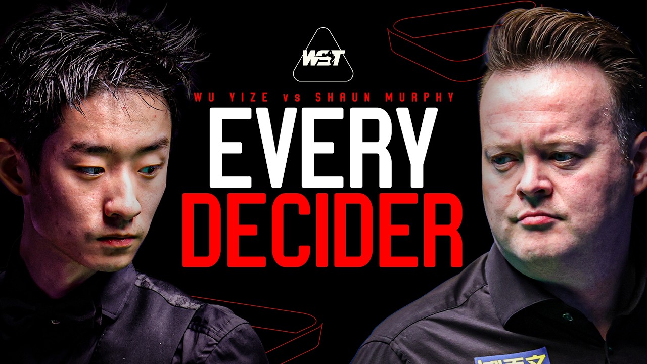 ALL FOUR DECIDERS IN FULL! 😱 | Wu Yize vs Shaun Murphy's EPIC RIVALRY