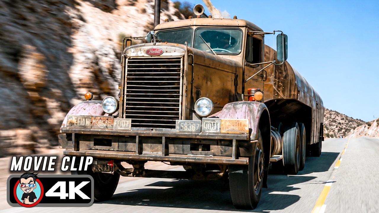 The Killer Truck's Final Hunt Begins | Duel (1971) 4K