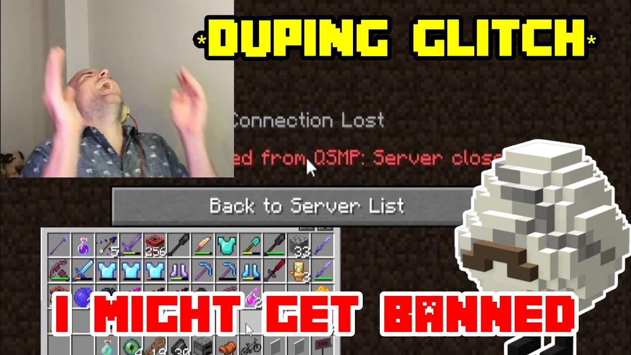 Ramon & Fit Discover a DUPING GLITCH that Broke the SERVER on QSMP Minecraft