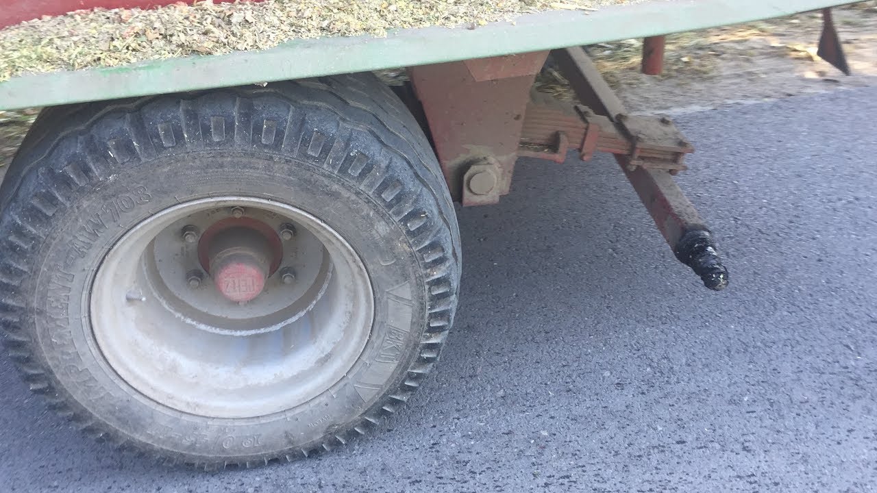 ☆Wiosna 2017☆Urwanie Koła w Przyczepie Samozbierającej PROBLEM☆ Naprawa☆PORADNIK☆(Fendt,Strautmann)㋡