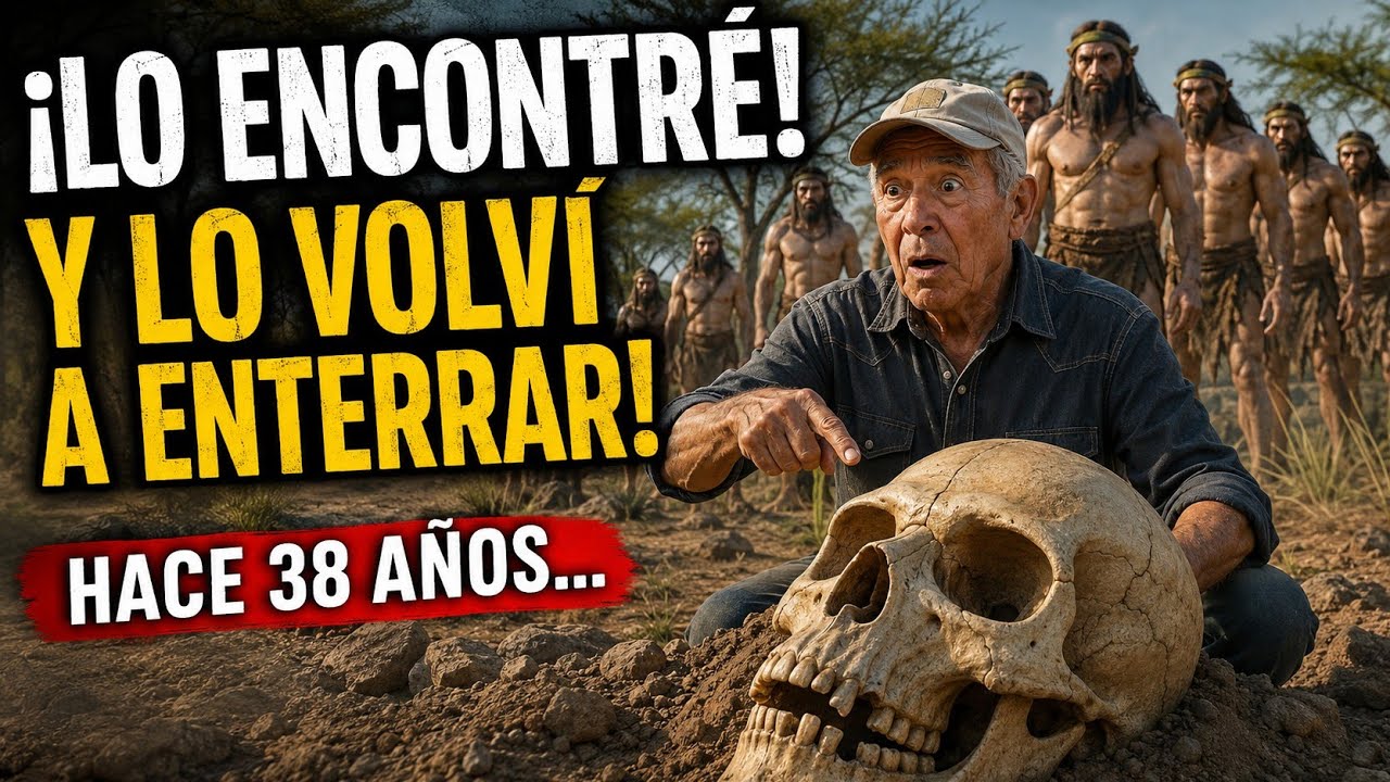 &iexcl;Lo ENCONTR&Eacute; y Lo Volv&iacute; a ENTERRAR! El CR&Aacute;NEO de un GIGANTE de Hace 38 A&ntilde;os