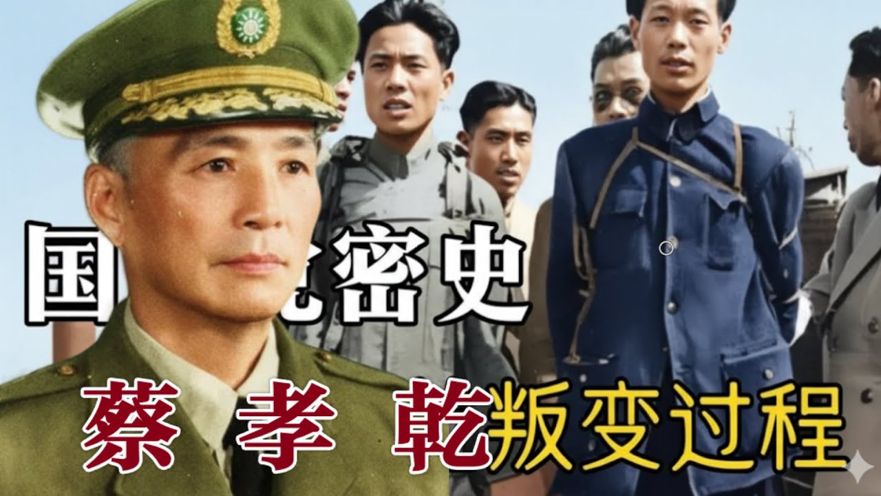 最大叛徒蔡孝乾叛变内幕  | 导致台湾地下党全军覆没 | 堪比顾顺章 (中文字幕)