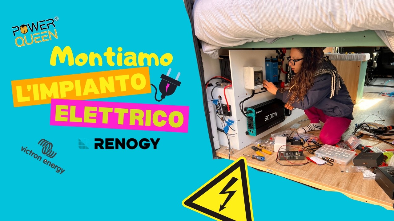 CAMPERIZZARE UN VAN EP. 8 - Impianto elettrico e dashcam sul van (Fiat Ducato - 2016)