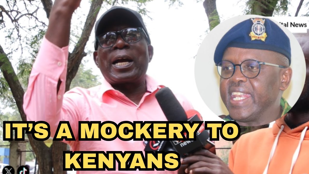 'It's very sad & an insult to Kenyans that DIG Lagat has resumed office' CPA Kiberenge fumes!!
