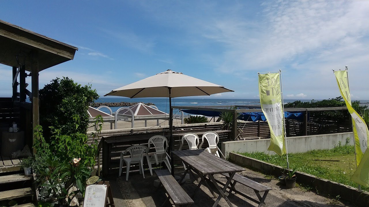 日立市近傍でテラス席のある店（汗かきサイクリストにお薦めの店）