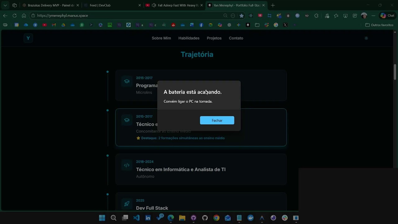 PENDENCIAS + BRAZUKAS   live coding vibe coding full stack javascript studies + delivery project