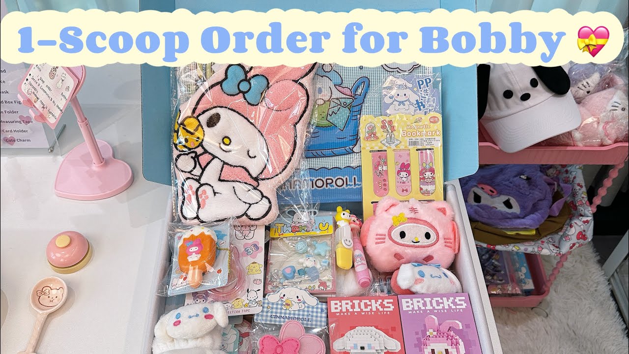 Packing a 1-Scoop Sanrio Order 💗 | Cinnamoroll & My Melody