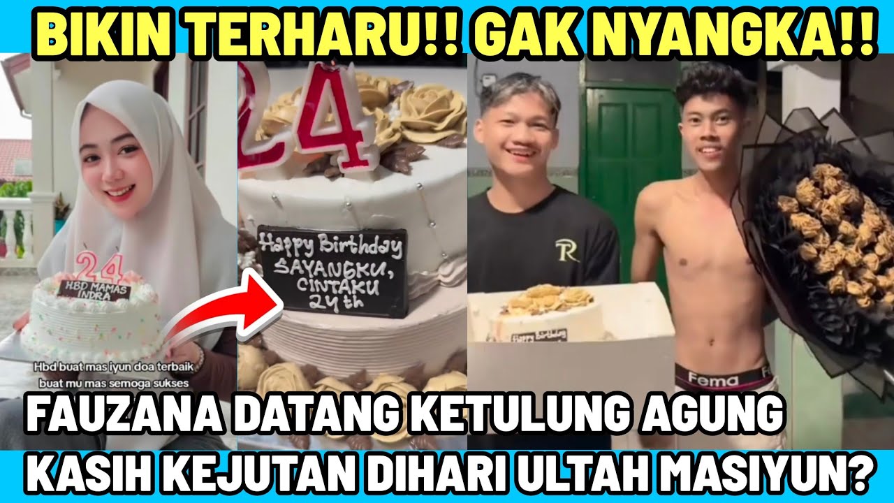 BIKIN TERHARU!! GAK NYANGKA? FAUZANA KE JAWA TIMUR KASIH KEJUTAN UNTUK MASIYUN DIHARI ULTAHNYA!!