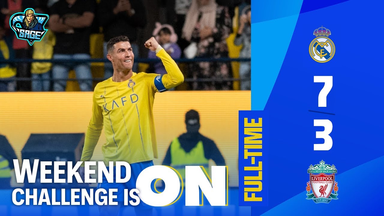 Real Madrid 7 - 3 Liverpool | Weekend Challenge FINAL