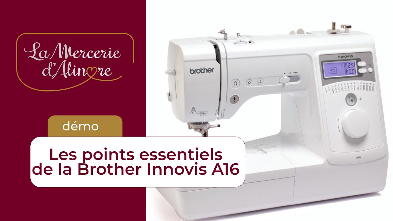 Les points essentiels de la Brother Innovis A16