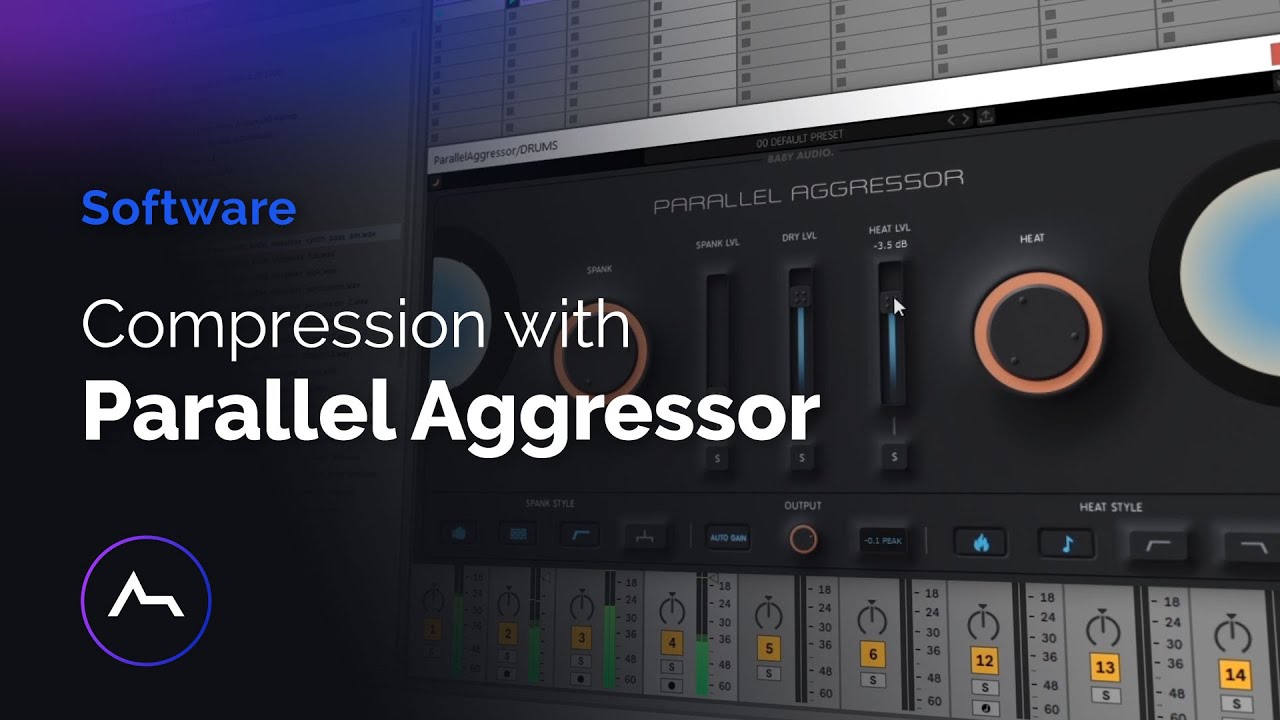Compression with Parallel Aggressor by Baby Audio