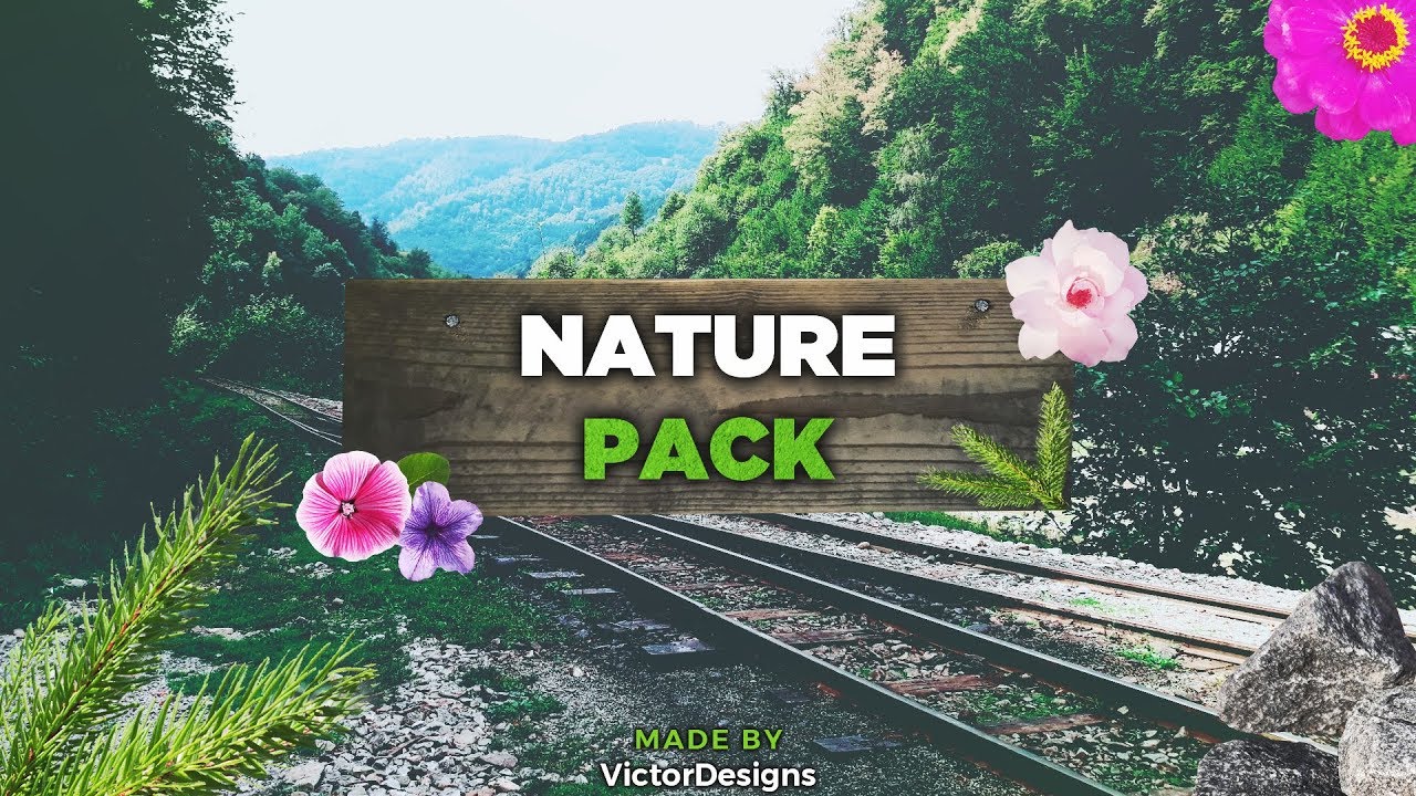 FREE Photoshop Graphics Pack ''Nature Pack''