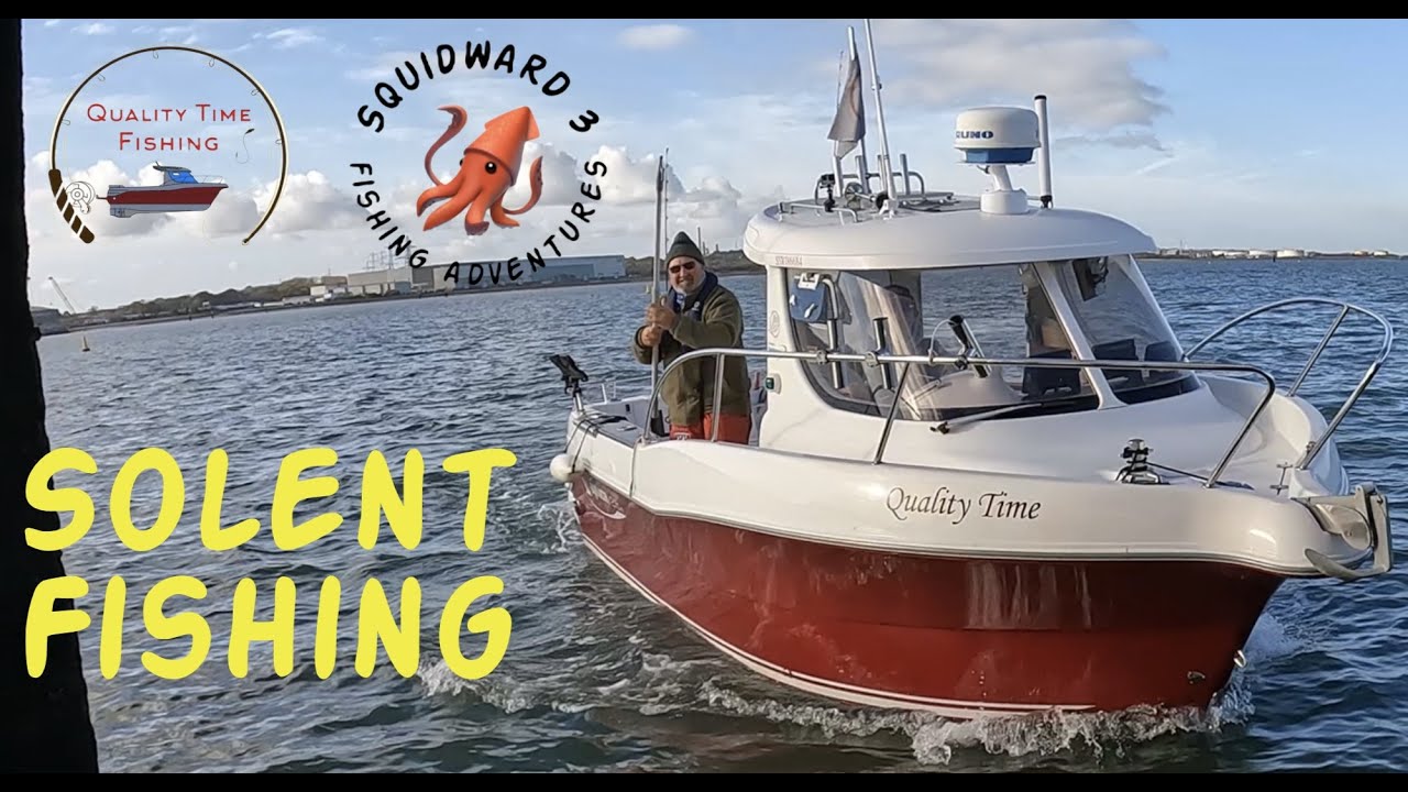 UK Small boat Fishing - Solent - Whiting - Congers - onboard @qualitytimefishing  - #fishing