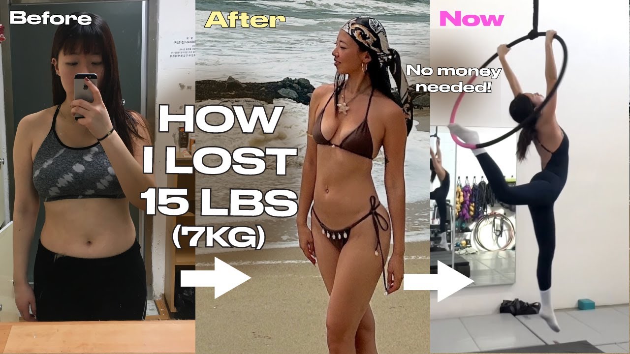 How I lost 15lbs 👙 | Workout routine | Aerial Dance Beginner