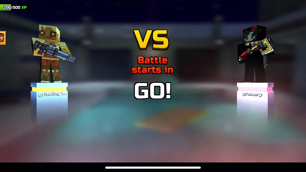 1v1 vs subscriber Pixel Gun 3D ( I lost )