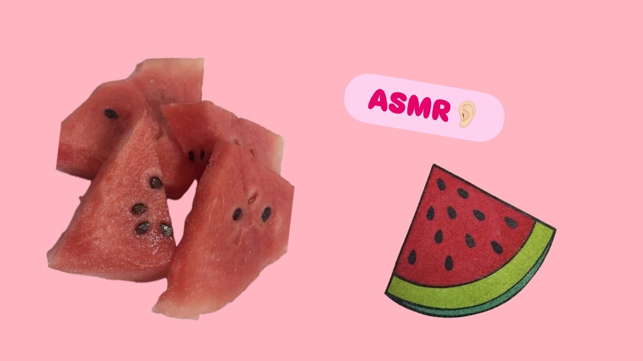 Watermelon ASMR🍉🍉