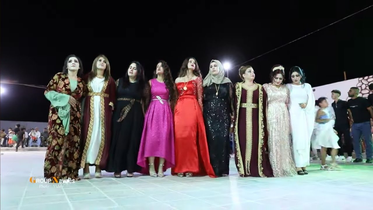 #زفاف فايز ❤ رونيدا  تصوير كروب نورس مزكين ملالي ابو نورس عامودا رقص كردي فواز حسين اعراس عامودا