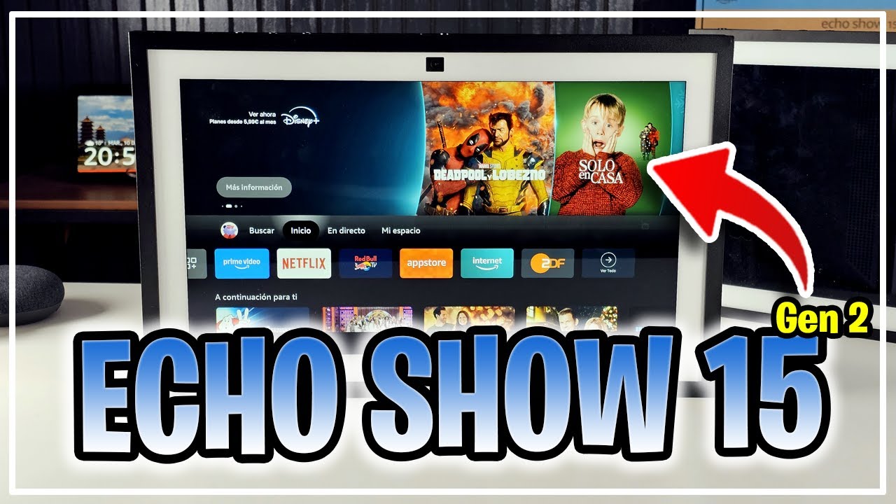 🔴&iquest;UNA TV DE AMAZON? - Nuevo Echo Show 15 Gen 2! Zigbee - Fire TV - Dashboard