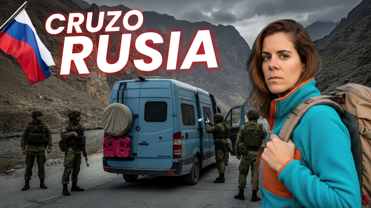 💥 RUSIA: Cruzo la Frontera [en 48 HORAS] tras el mayor ATAQUE con mi CAMPER