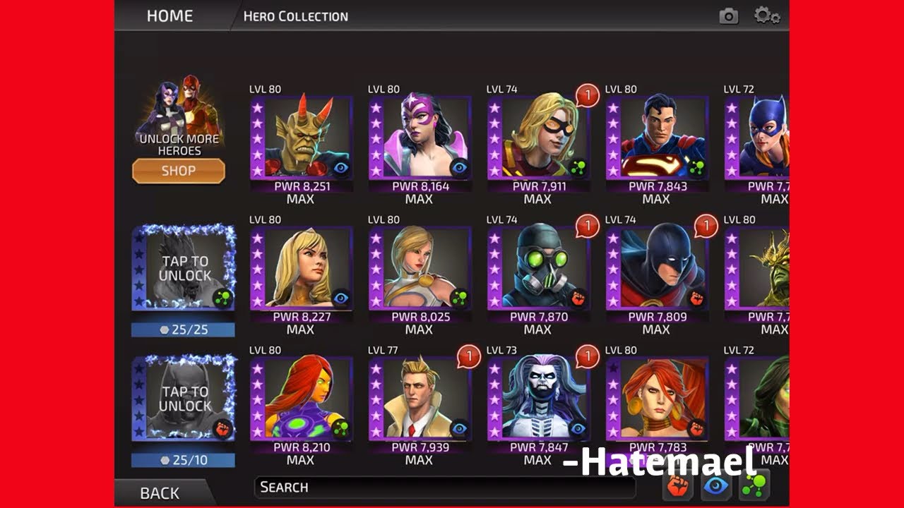 Atrocitus & Larfleeze unlock and gameplay. DC Legends mobile