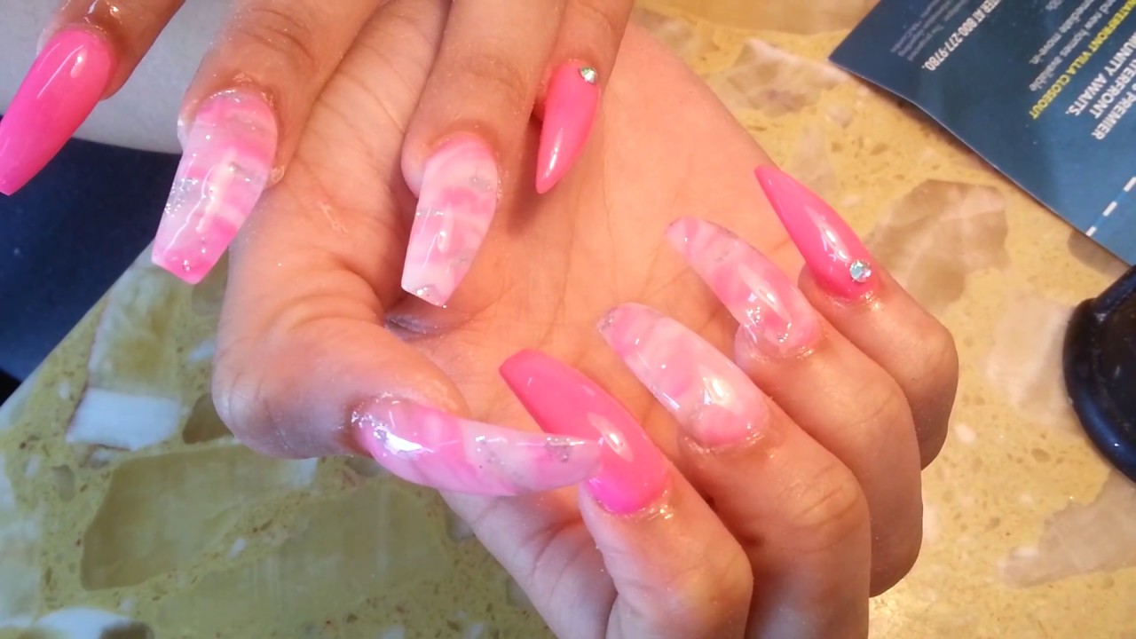 Acrylic Powder Finger Nails