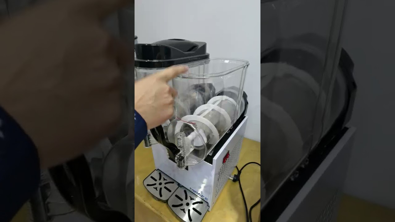 Tecspace 2 Tank slushy machine solution video