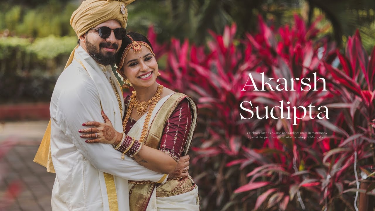 Best two states wedding 2024 | 4K | Akarsh & Sudipta