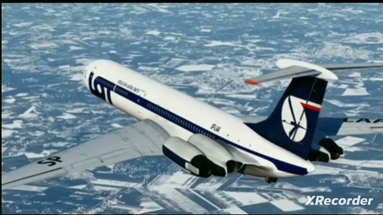LOT Polish Airlines Flight 007 - Crash Animation