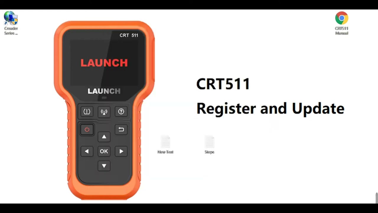 yt1s com   Launch CRT511 Registration and Updation Guide 1080p