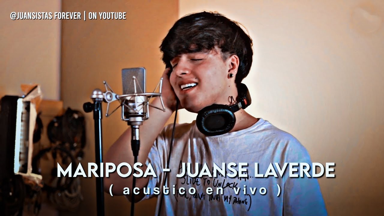 Mariposa - Juanse Laverde ( Acustico en vivo ) 🦋