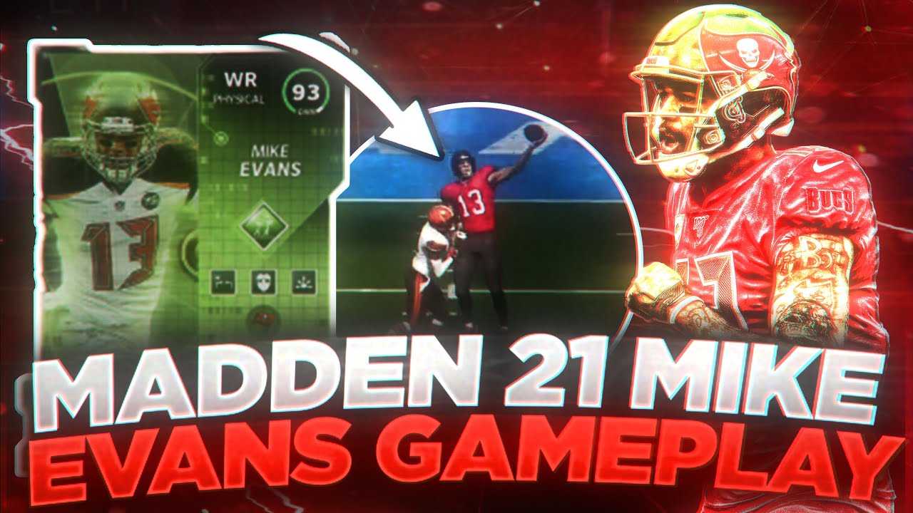 LTD MIKE EVANS IS A BULLY! TOTW MIKE EVANS GAMEPLAY! MADDEN 21 ULTIMATE TEAM!
