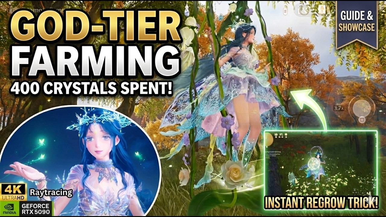Infinity Nikki 2.1: Forest Ripple Glimmer Guide | Evolution, Poses & Infinite Farming Trick