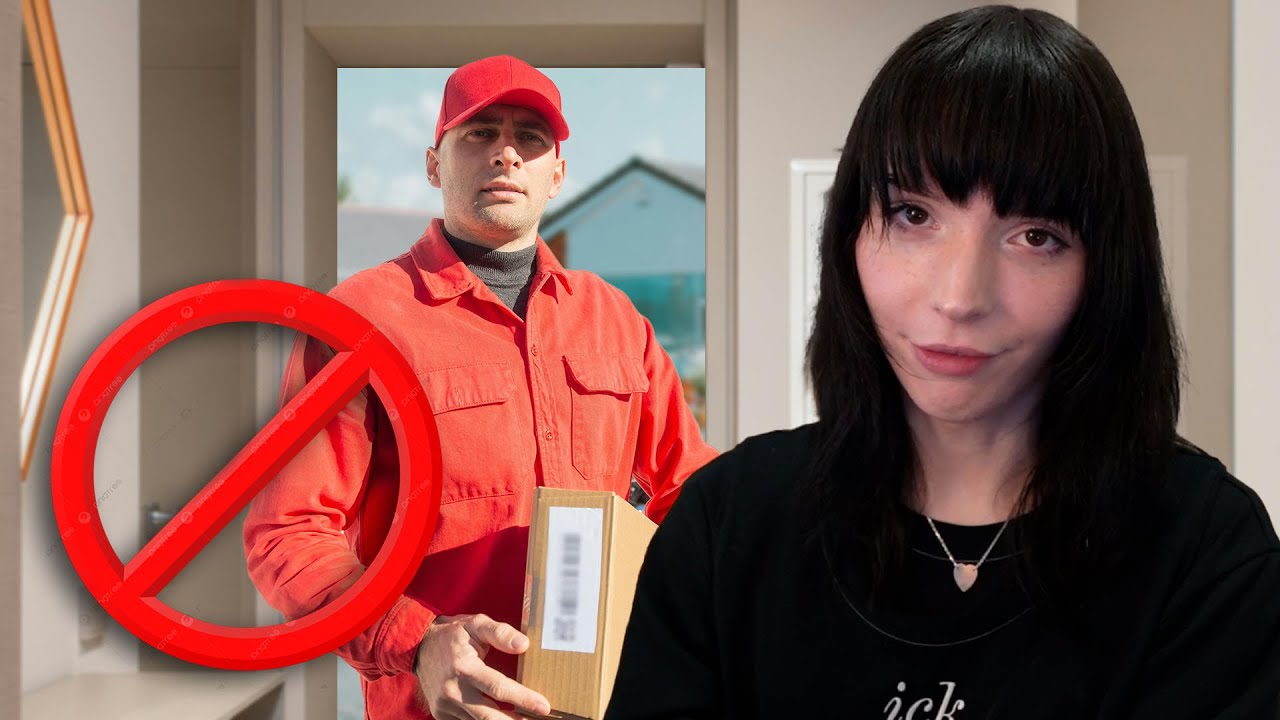 She got harassed by the mail man...