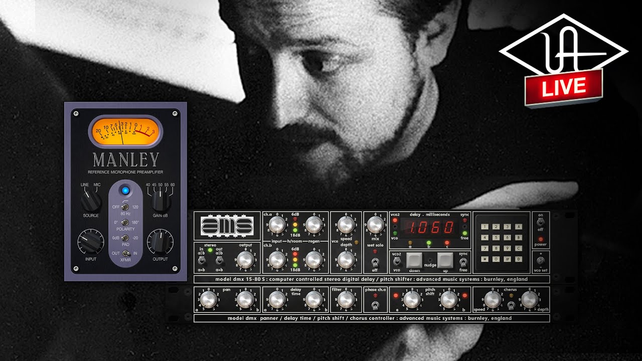 AMS DMX Digital Delay & Manley Tube Preamp Launch Show w/ Chuck Zwicky - UA Office Hours #113