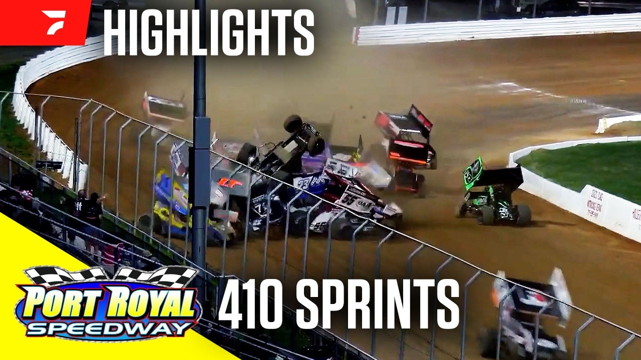 The Big One Strikes At The Speed Palace | 410 Sprints at Port Royal Speedway 4/4/26 | Highlights