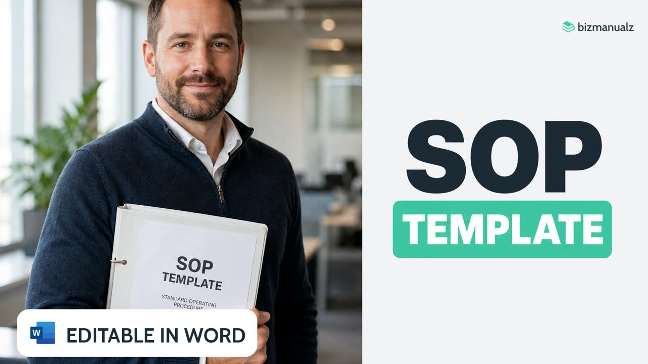 How to Create a Standard Operating Procedures SOP Template