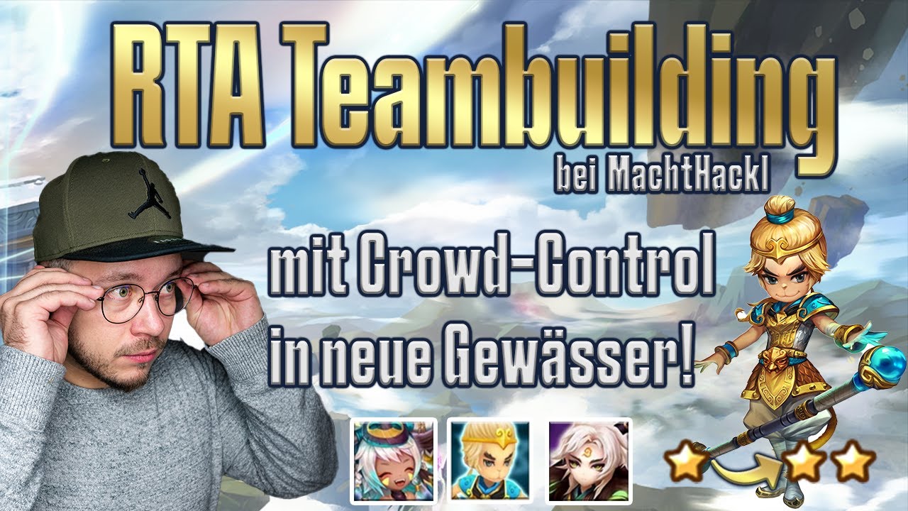 RTA Teambuilding mit Qitian Dascheng - bei MachtHackl (uncut) | Summoners War Sky Arena (Deutsch)