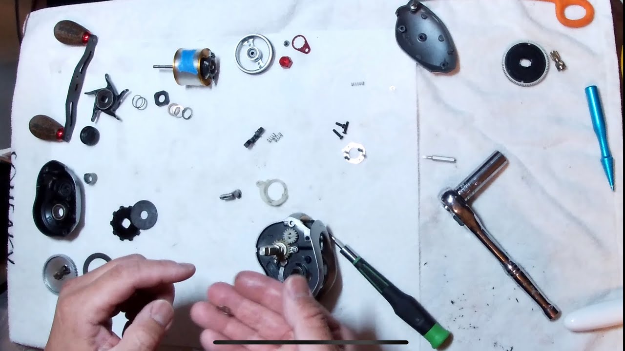 Shimano Metanium MG/MG7 Lube/Cleaning and Gear Replacement