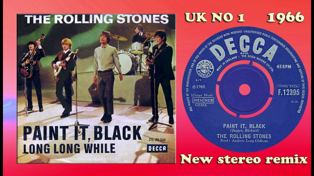 The Rolling Stones - Paint It Black - 2024 stereo remix
