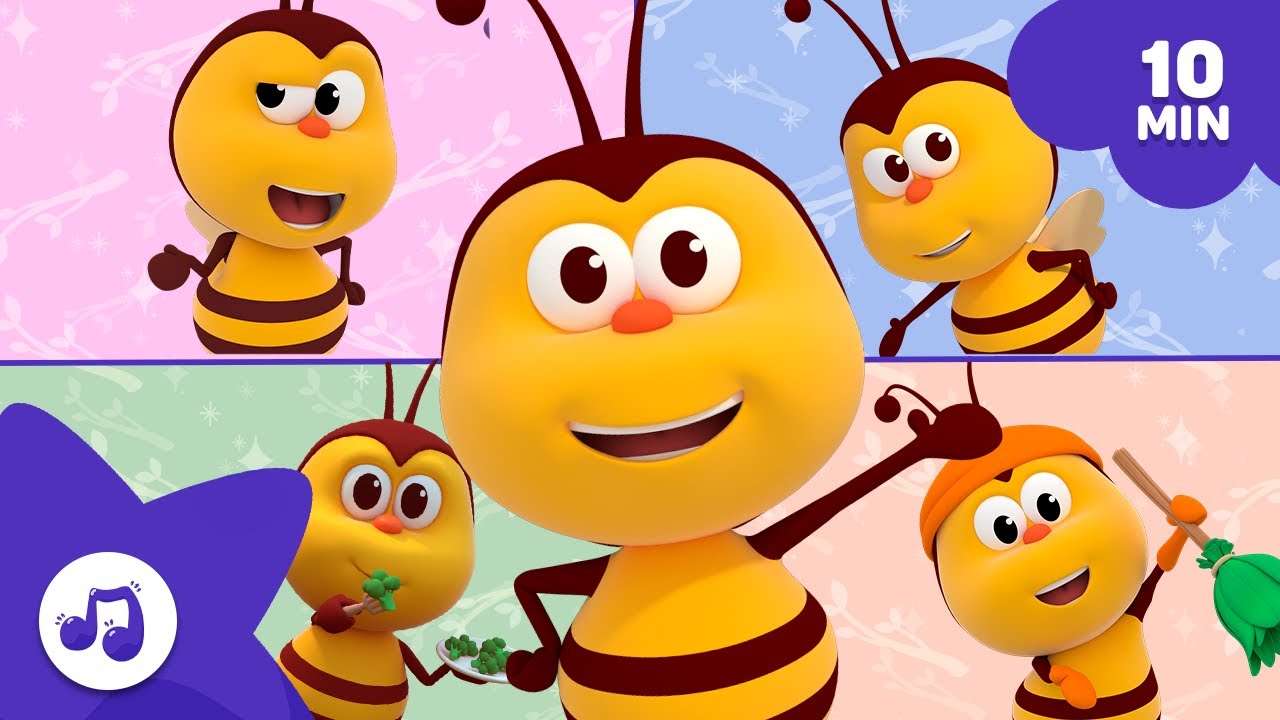Les Petits Insectes Rigolos 🐝 [10 min]🐞 Bichikids