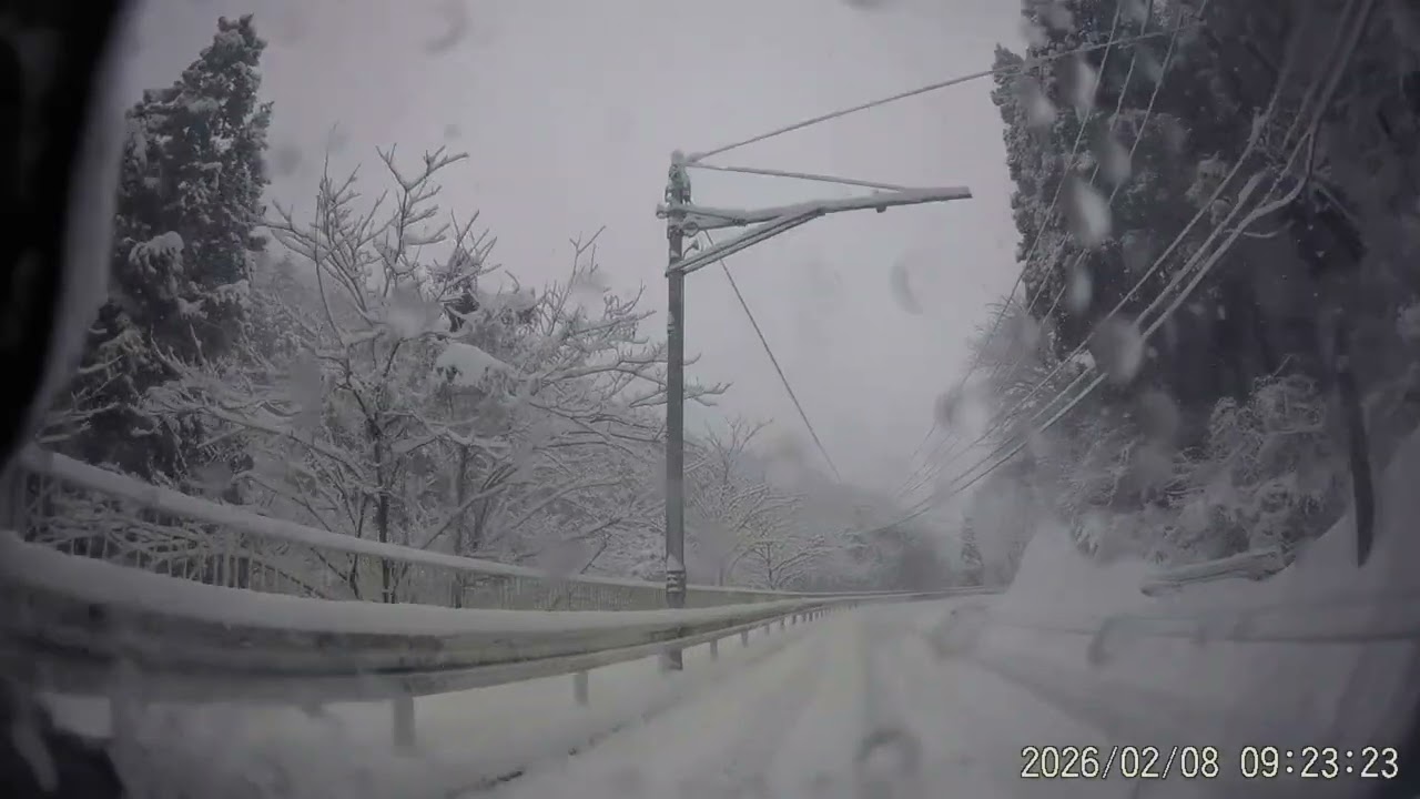 【ドライブ動画】2026.2.8　宮ケ瀬　1駆　雪道ツーリング