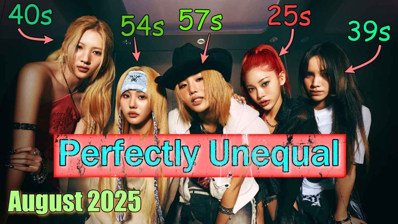 Kpop Line Distributions SHOULD NOT be equal