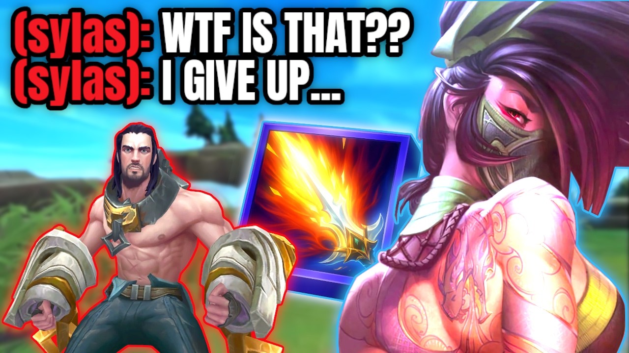 Силас НЕ СМОЖЕТ играть против Акали, если вы сделаете ЭТО (800 LP EUW)