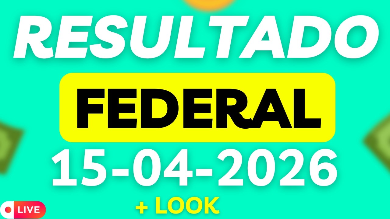 Resultado do Jogo do Bicho | Ao Vivo  -FEDERAL-  16:20H 15/04/2026